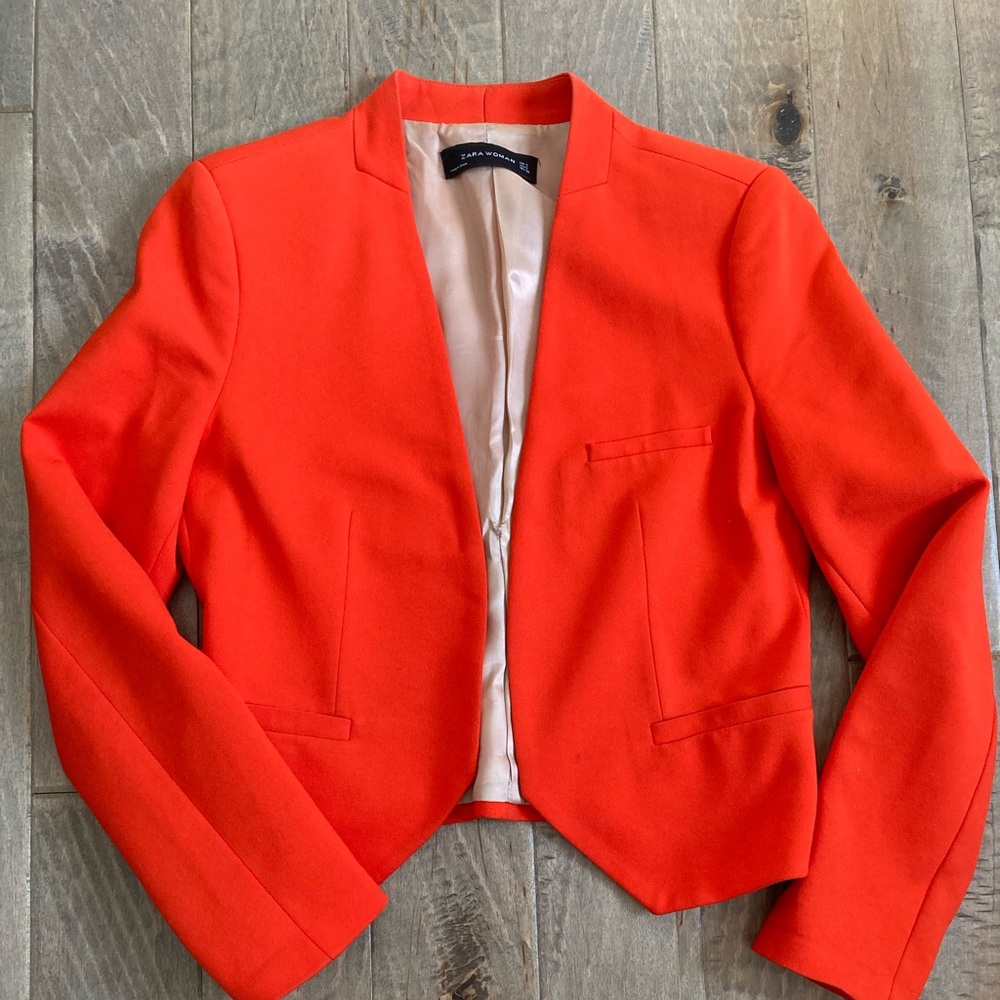 Orange Blazer